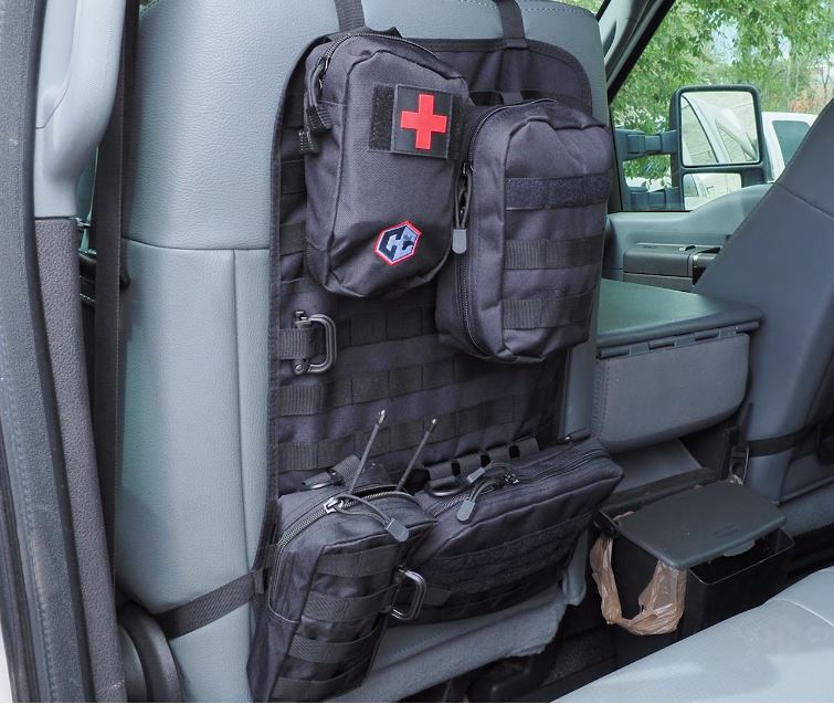 Tactical Molle Vehicle Seat Organizer