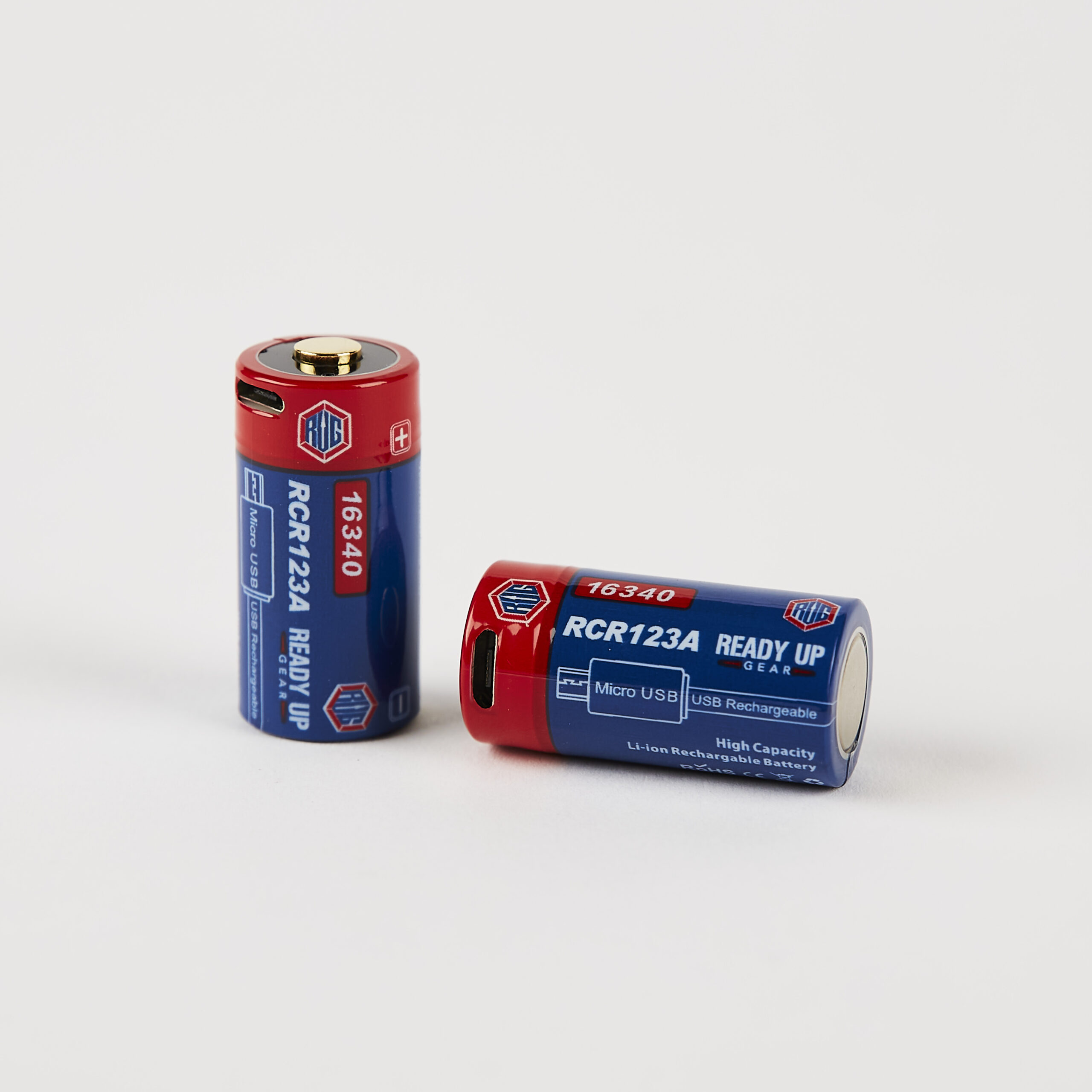 CR123A USB-C Rechargeable Batteries