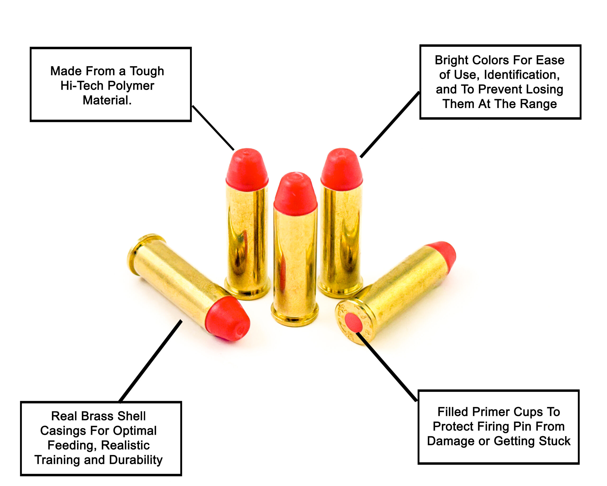 .38 Special Dummy Ammo Training Inert Rounds - Image 4